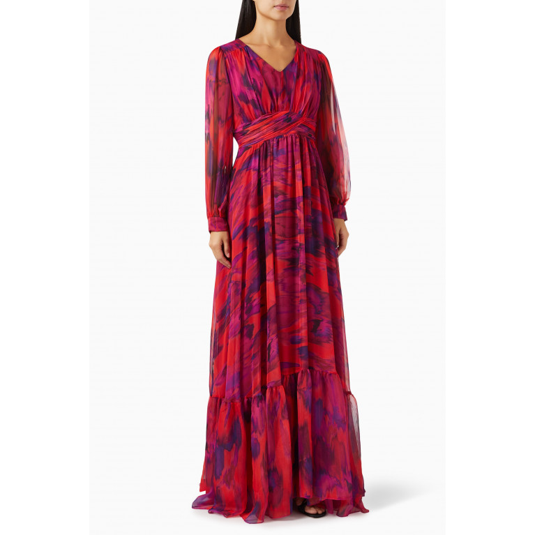 Latifa - Printed Maxi Dress