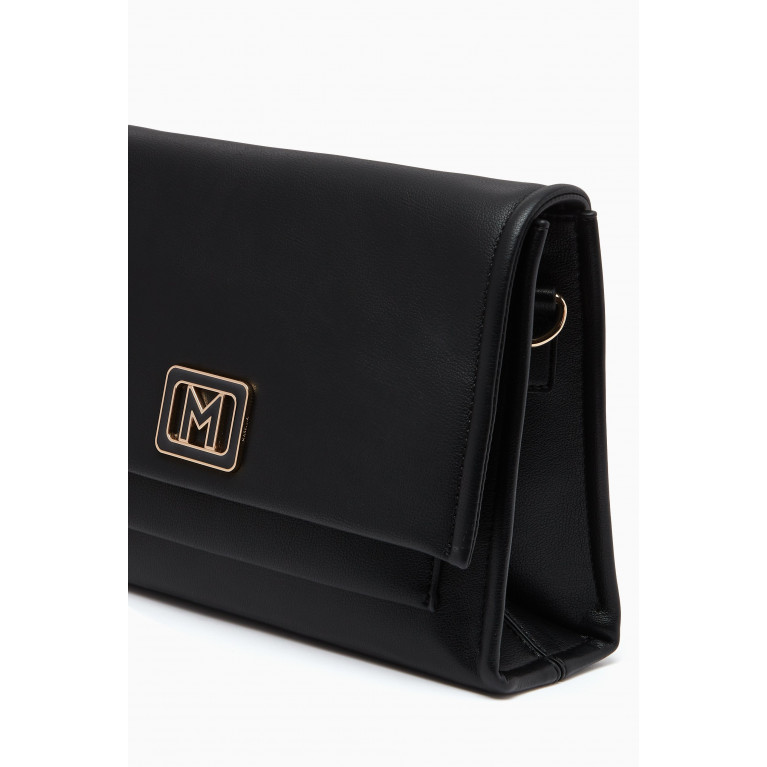Marella - Crossbody Bag in PU Black