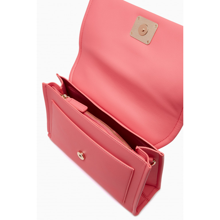 Marella - Crossbody Bag in Faux Leather Pink