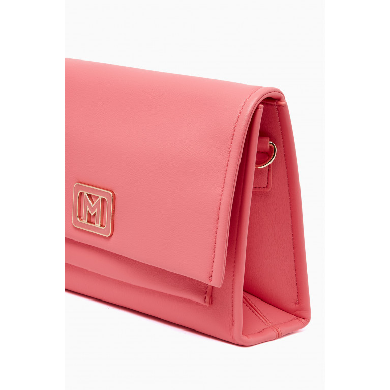 Marella - Crossbody Bag in Faux Leather Pink