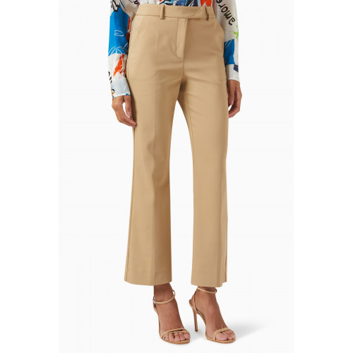 Marella - Fify Straight-leg Pants in Stretch Cotton-blend