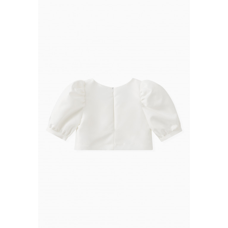 MamaLuma - Bow Detail Blouse in Polyester