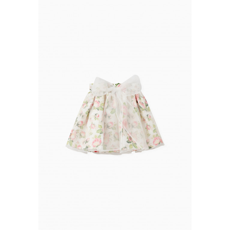 MamaLuma - Floral Tulle Skirt in Polyester