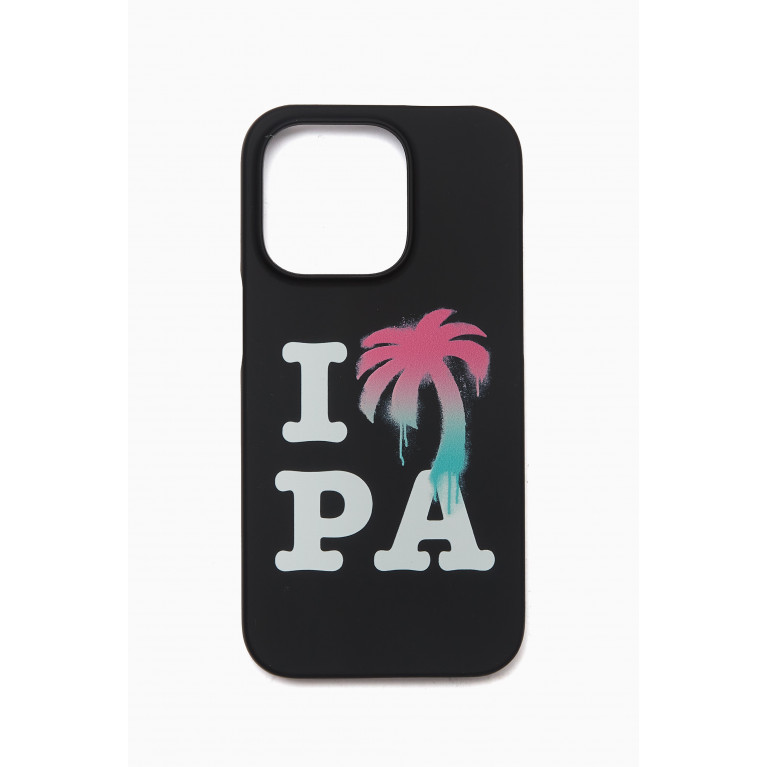 Palm Angels - I Love PA iPhone 14 Pro Case in TPU