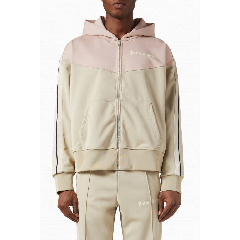 Palm Angels - Two-tone Hooded Track Jacket