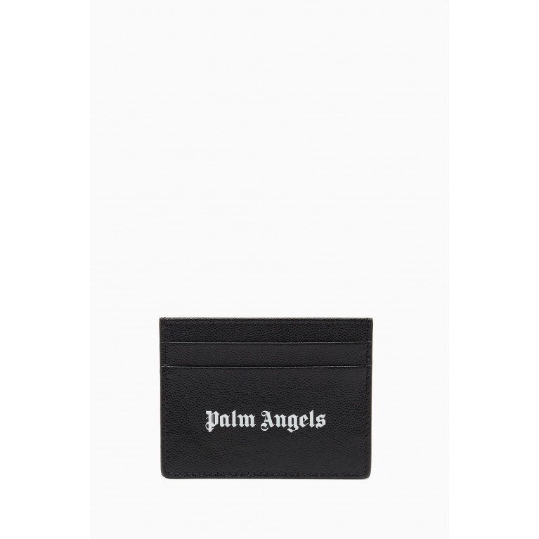 Palm Angels - Logo Cardholder in Calf Leather