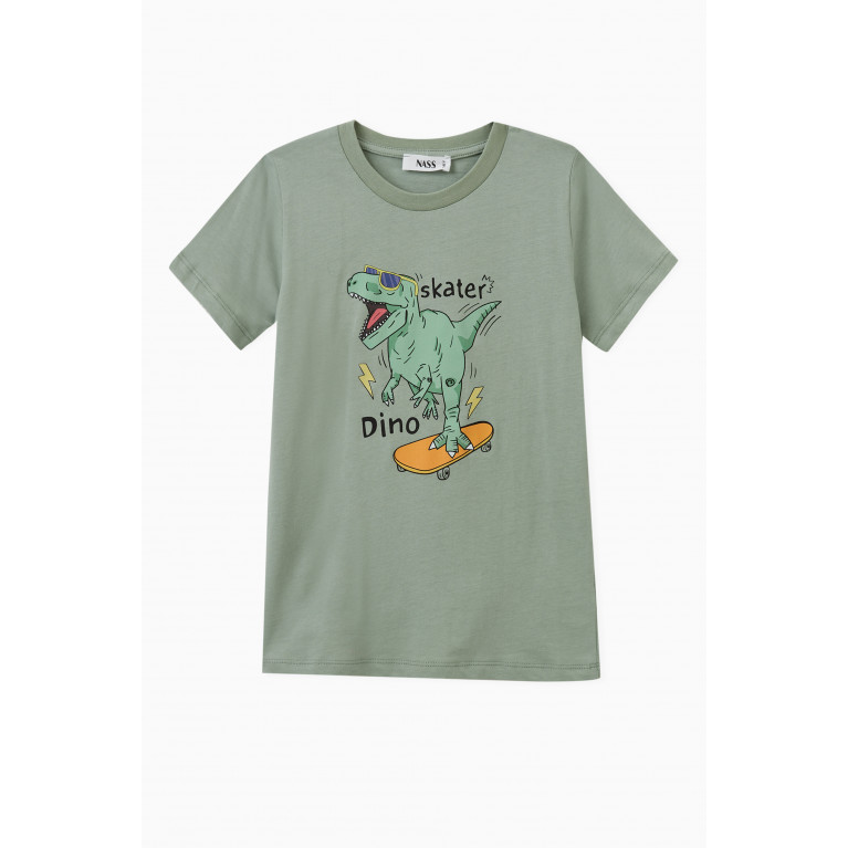 NASS - Dinosaur T-shirt in Cotton