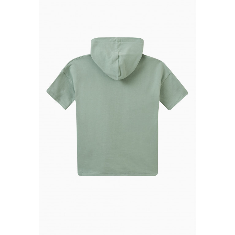 NASS - Drawstring Hoodie Sweatshirt in Cotton
