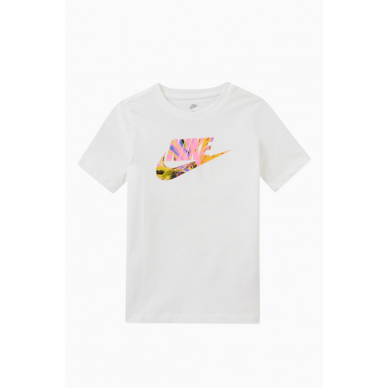 Nike - Swoosh Logo Print T-shirt in Cotton