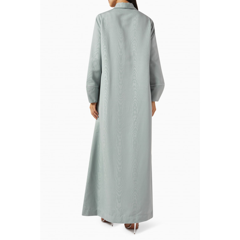 Vaya - Lapel-collar Abaya in French Murray