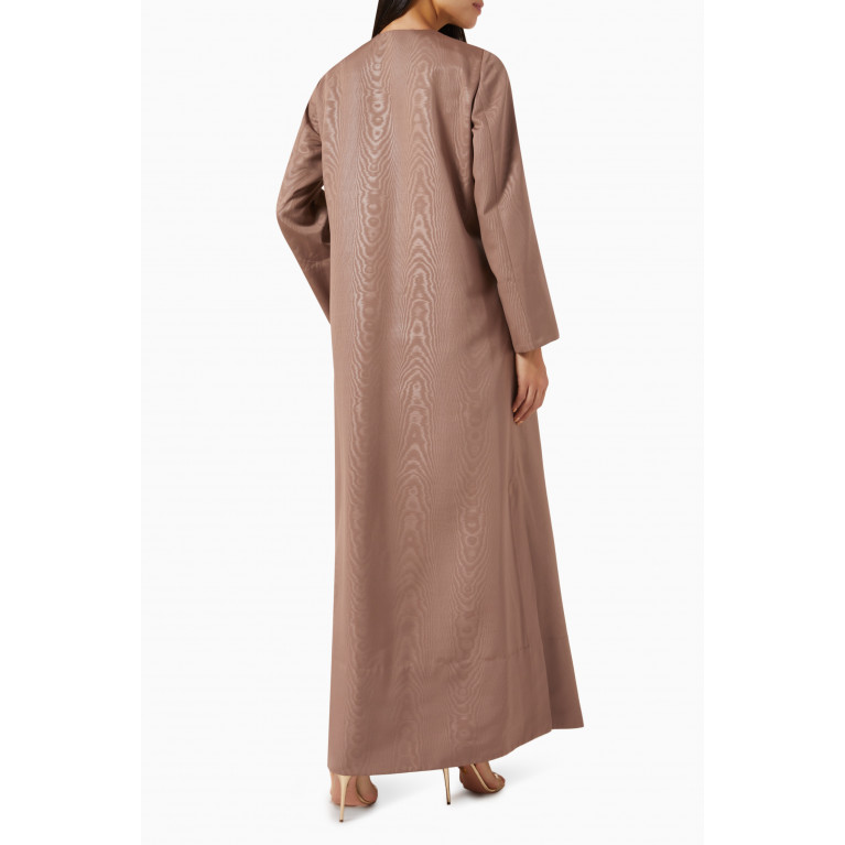 Vaya - Belted Abaya in French Murray