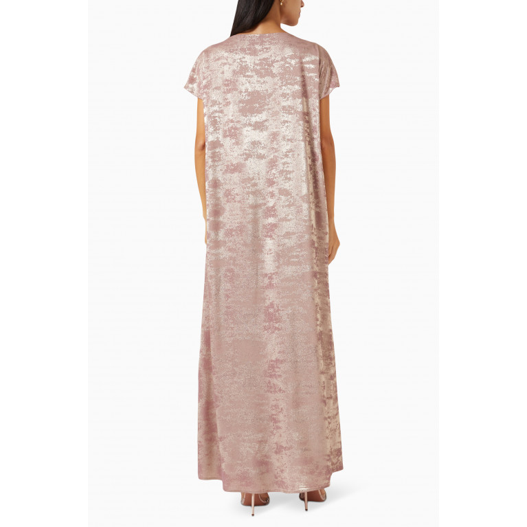 Ruya - Embellished Kaftan Pink