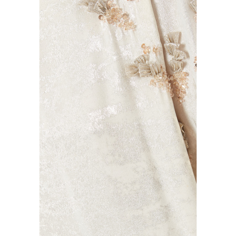 Ruya - Embellished Kaftan White