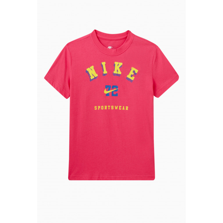 Nike - Retro Logo T-shirt in Cotton