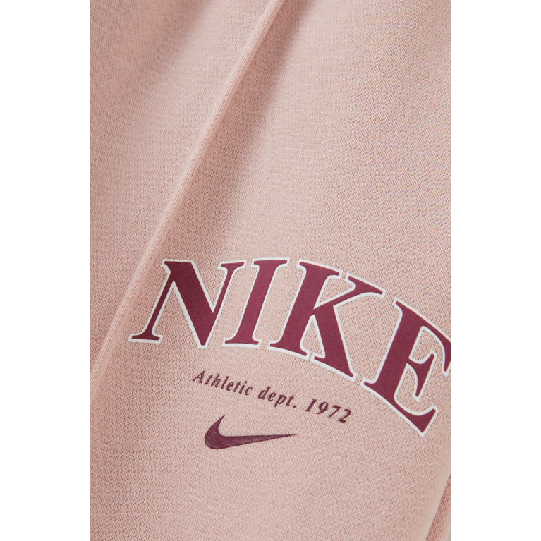 Nike - Logo Print Joggers in Cotton Fleece Blend