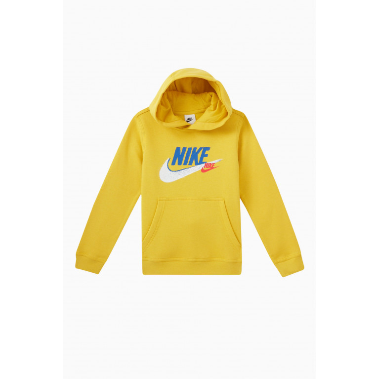Nike - Logo Fleece Hoodie in Cotton