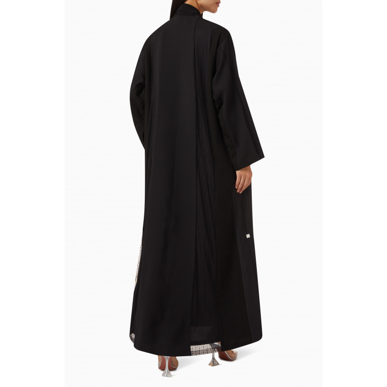 Hessa Falasi - Sheer Paneled Abaya