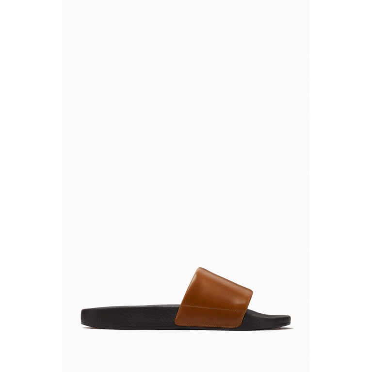 Polo Ralph Lauren - Polo Slides in Leather