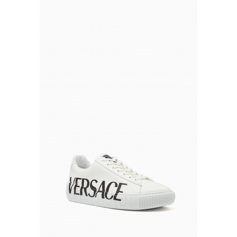 Versace - Low-Top Sneakers in Calf Leather
