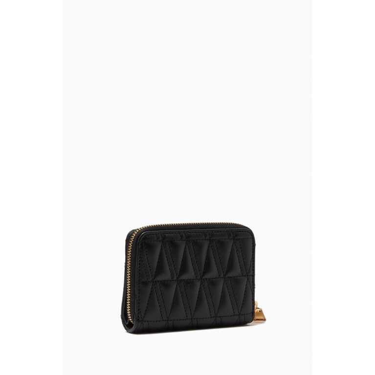 Versace - Virtus Wallet in Quilted Leather