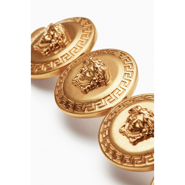 Versace - Right Medusa Tribute Hairpin Clip in Gold-Tone Metal
