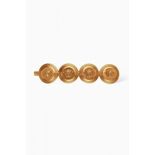 Versace - Right Medusa Tribute Hairpin Clip in Gold-Tone Metal