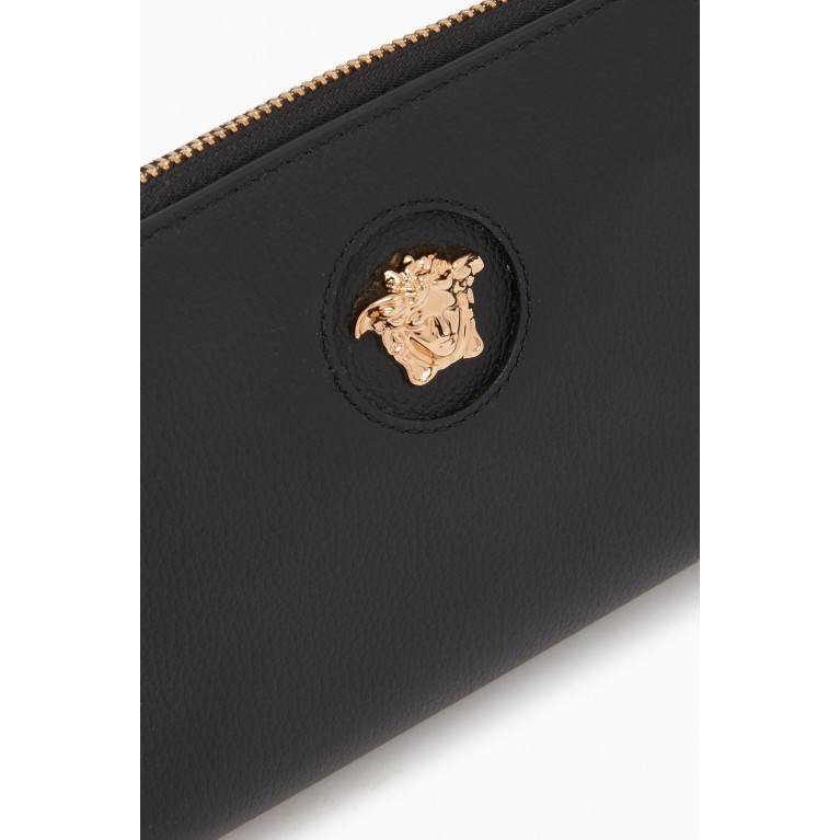 Versace - La Medusa Continental Wallet in Leather