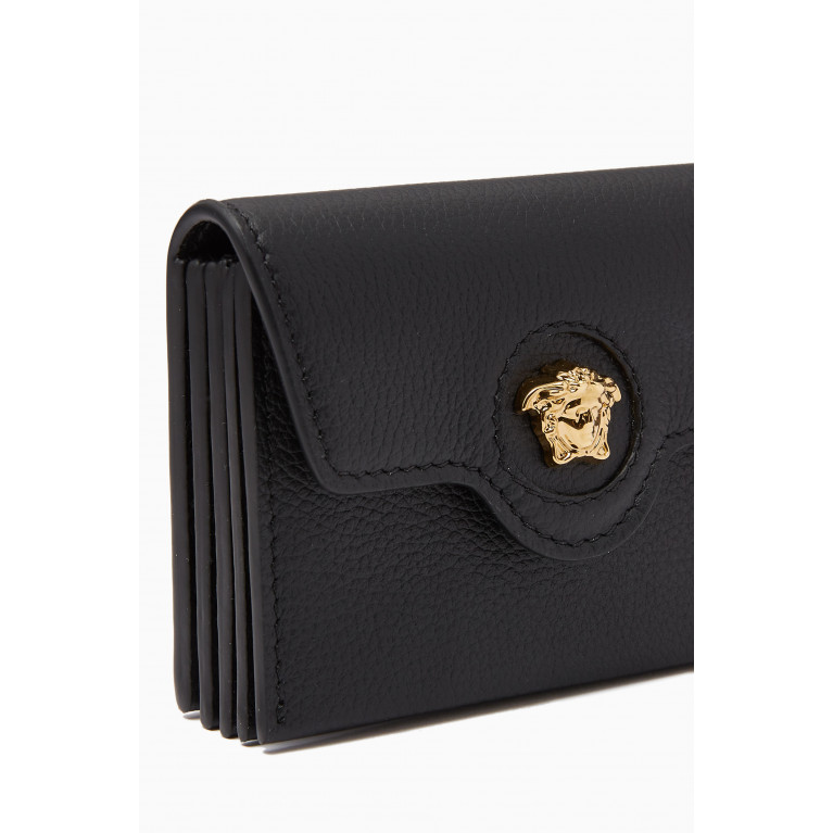 Versace - La Medusa Card Holder in Leather