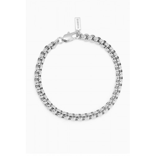 Ragbag - Spherical Chain Bracelet in Silver-plated Brass Silver