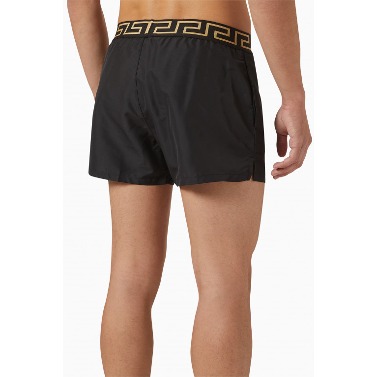 Versace - Greca Border Swim Shorts in Nylon