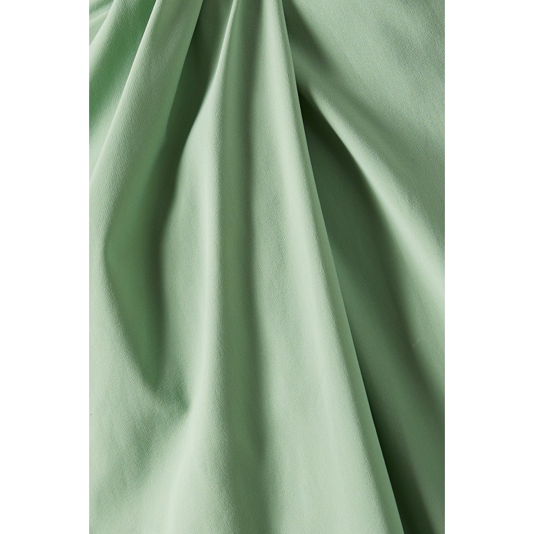 Chiara Boni La Petite Robe - Belted One-shoulder Maxi Dress