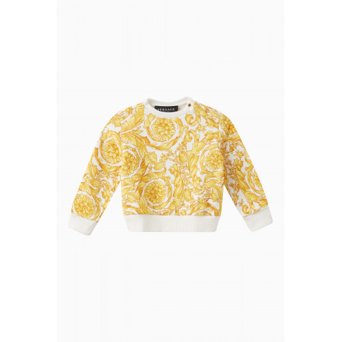 Versace - Versace - Barocco Sweatshirt in Cotton