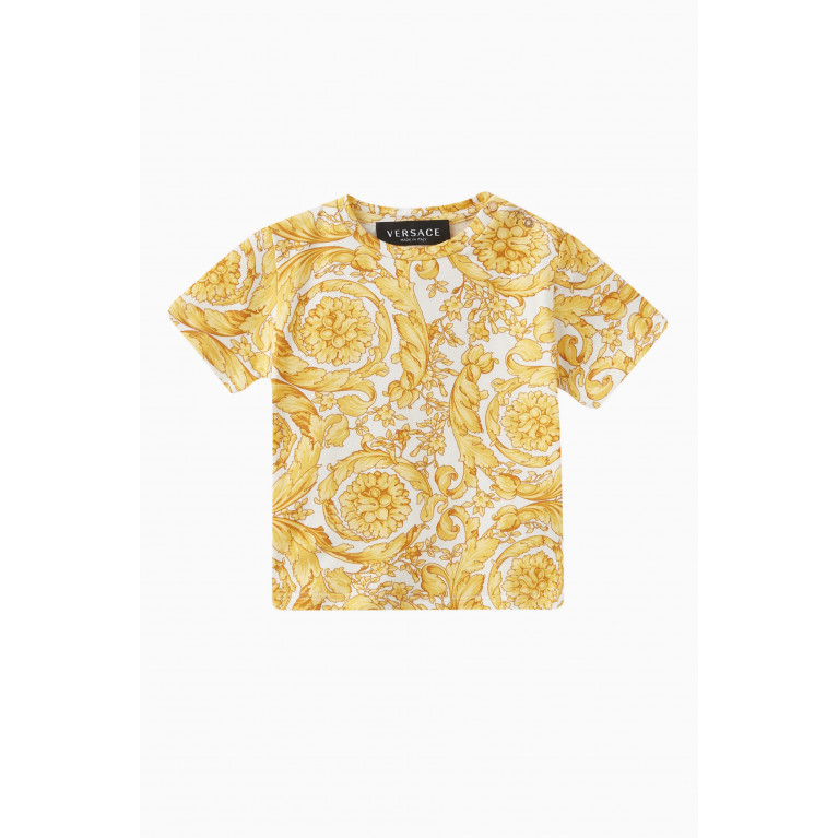 Versace - Barocco T-shirt in Cotton