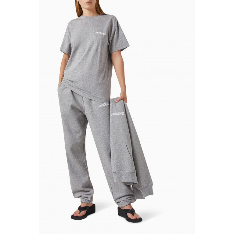 Jacquemus - Le T-shirt Jacquemus in Cotton Grey