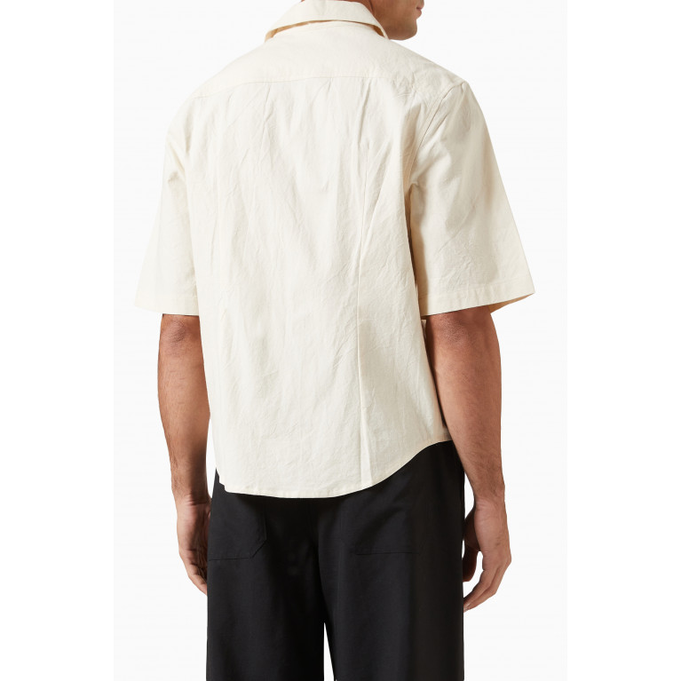 Jacquemus - Bowling Shirt in Cotton Canvas