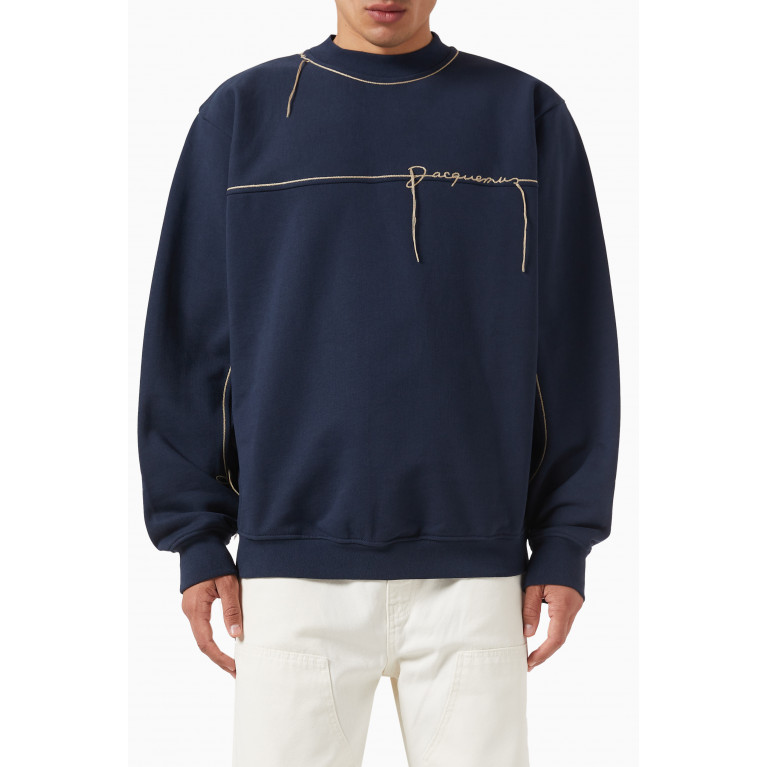 Jacquemus - Le Fio Sweatshirt in Cotton-fleece
