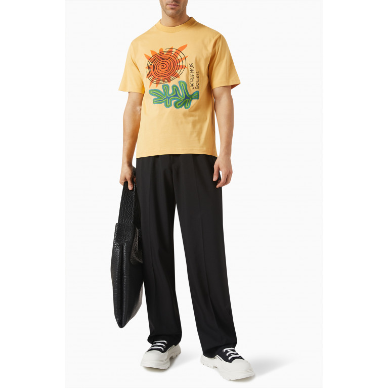 Jacquemus - Soalheiro T-shirt in Cotton Jersey Yellow
