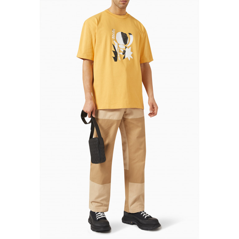 Jacquemus - Sun Mirror T-shirt in Cotton Jersey Yellow