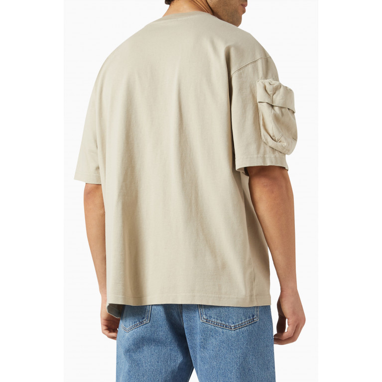 Jacquemus - Utility T-shirt in Cotton Jersey Neutral