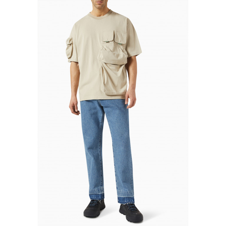 Jacquemus - Utility T-shirt in Cotton Jersey Neutral