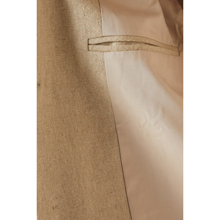 Jacquemus - La Veste Feijoa Structured Jacket in Linen-canvas