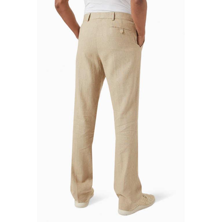 Jacquemus - Le Pantalon Feijoa Suit Pants in Linen