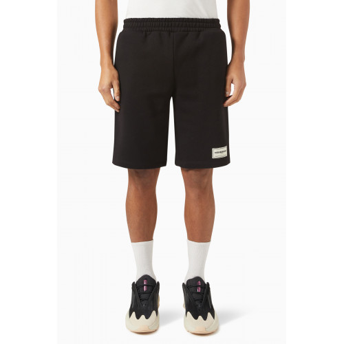 The Giving Movement - Lounge Shorts in Organic Fleece Black