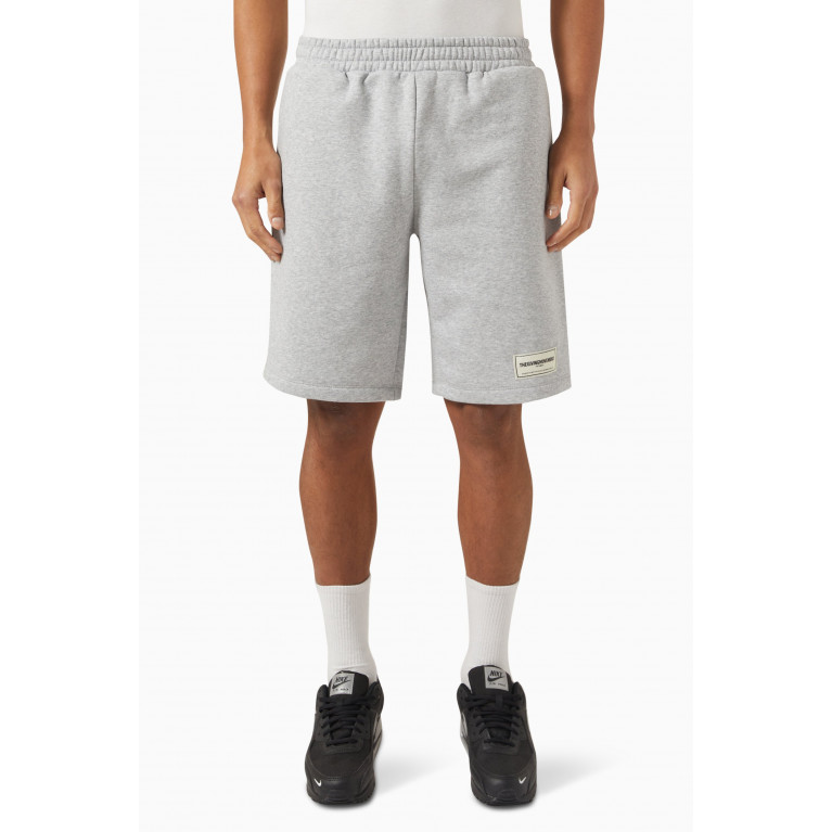 The Giving Movement - Lounge Shorts in Organic Fleece Grey