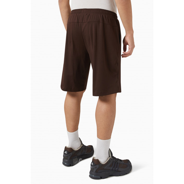 The Giving Movement - Single-layer Shorts in Recycled Nylon Brown