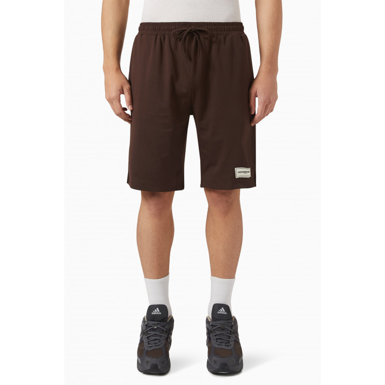 The Giving Movement - Single-layer Shorts in Recycled Nylon Brown