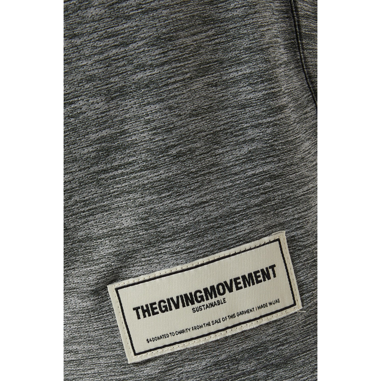 The Giving Movement - High Neck Long Sleeve T-shirt in MVMT100© Green