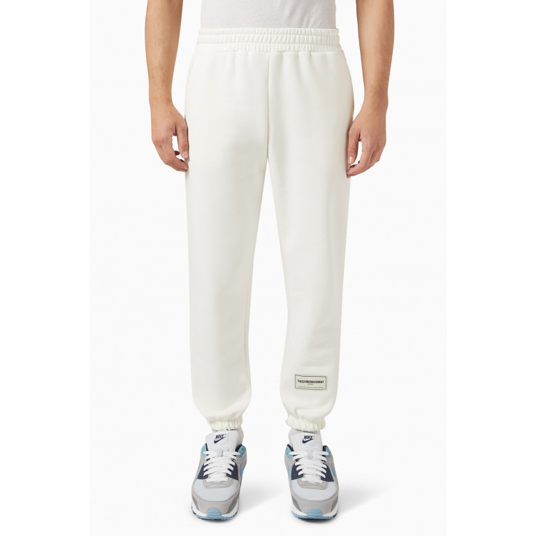 The Giving Movement - Relaxed Joggers in Organic Fleece Neutral