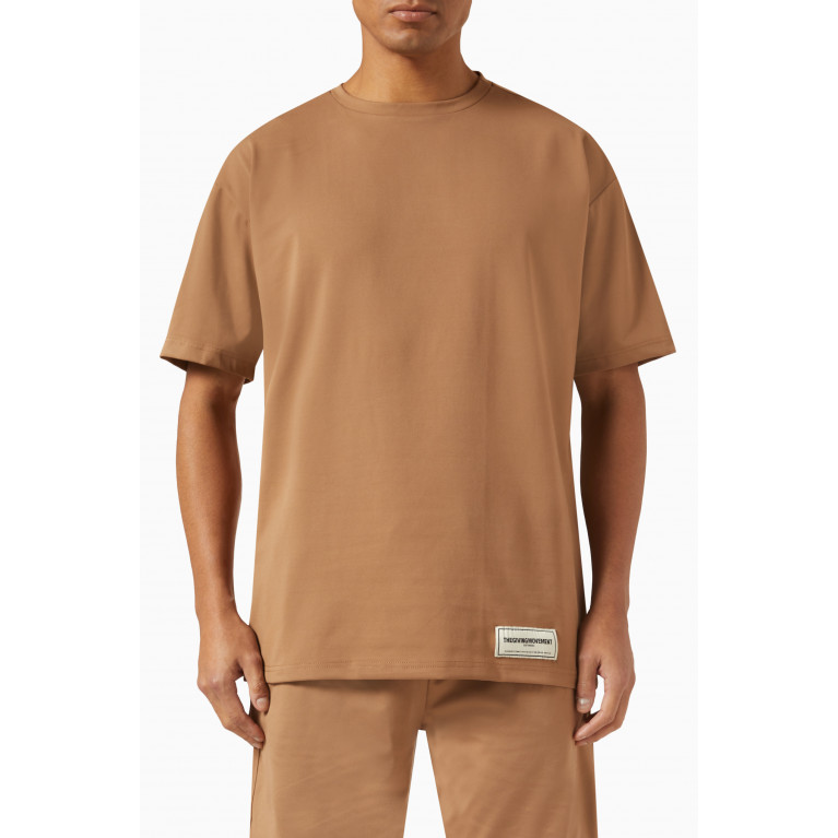 The Giving Movement - Oversized T Shirt in Light Softskin100© Neutral