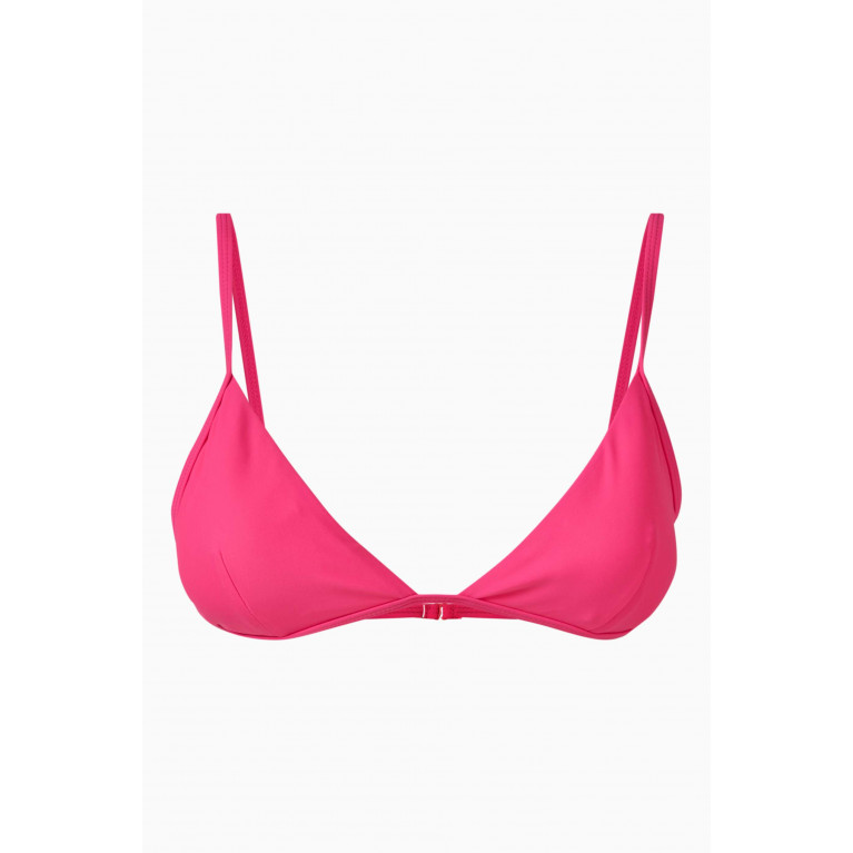 Good American - Perfect Fit Bikini Top Pink